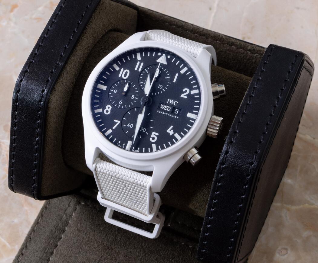 IWC Pilot’s Watch Chronograph Top Gun Edition Lake Tahoe Uhren Replica Ist Hitzebeständig