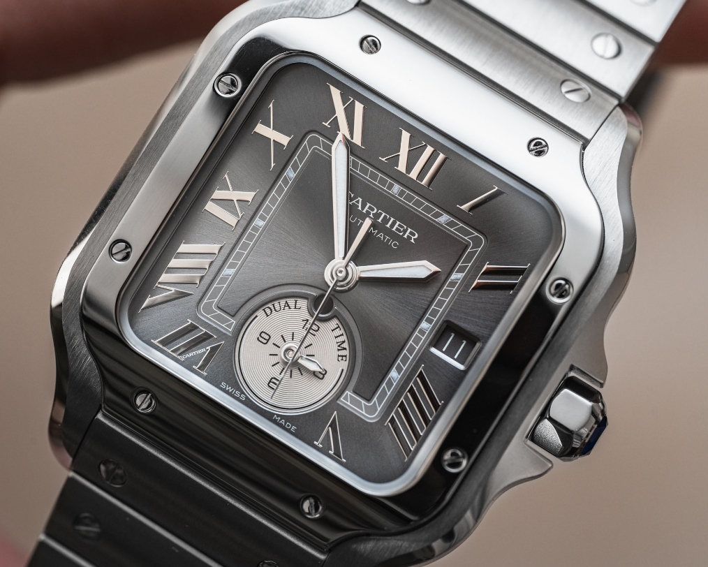 Cartier Santos De Cartier Dual Time uhren